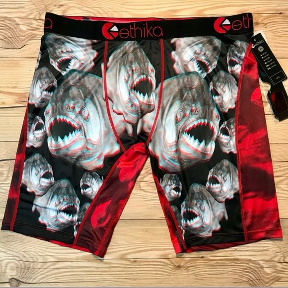 Ethika Piranha Boxer Briefs sz L - Picture 3 of 3